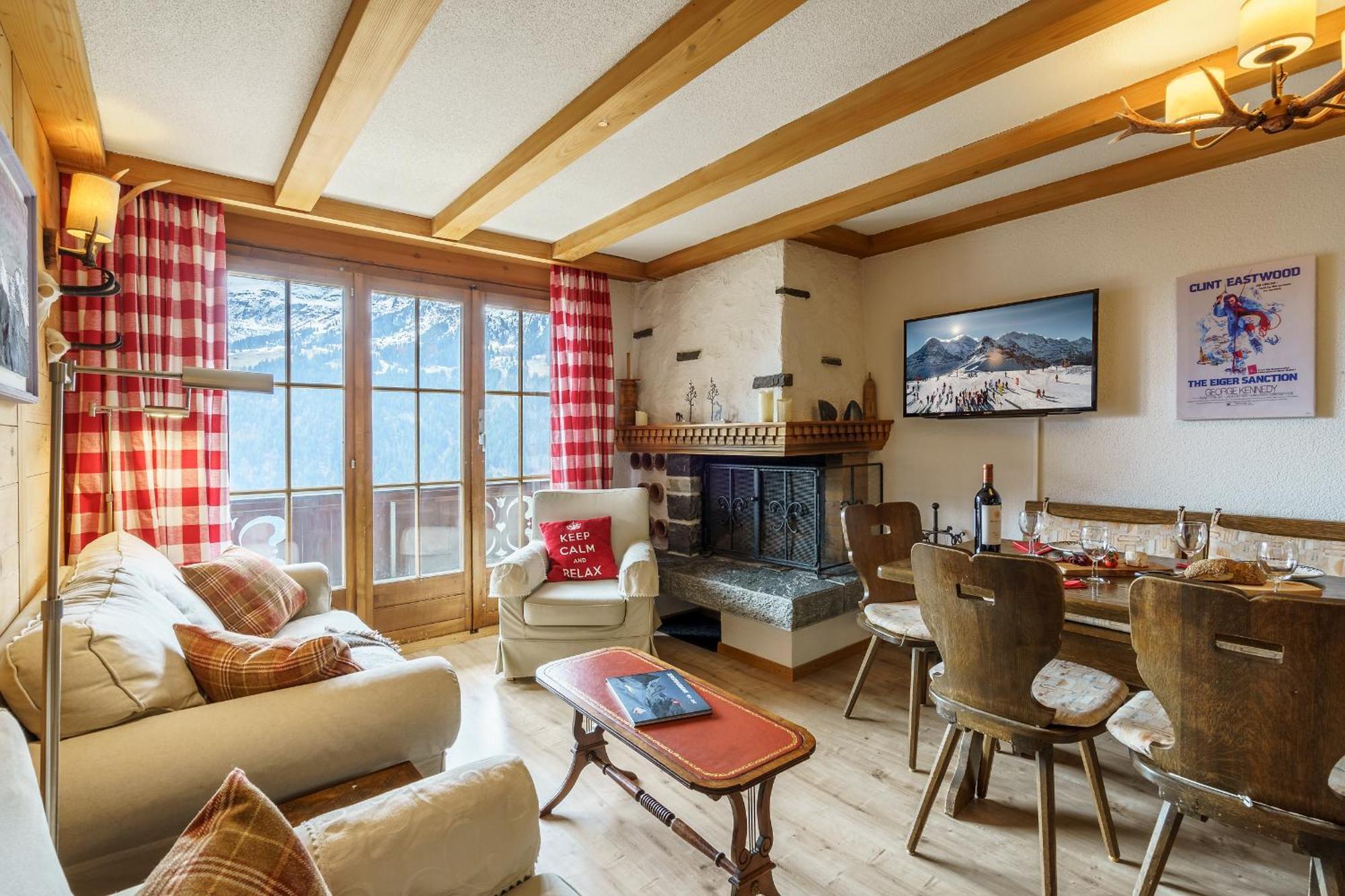 Chalet Bergkristall Wengen Luaran gambar