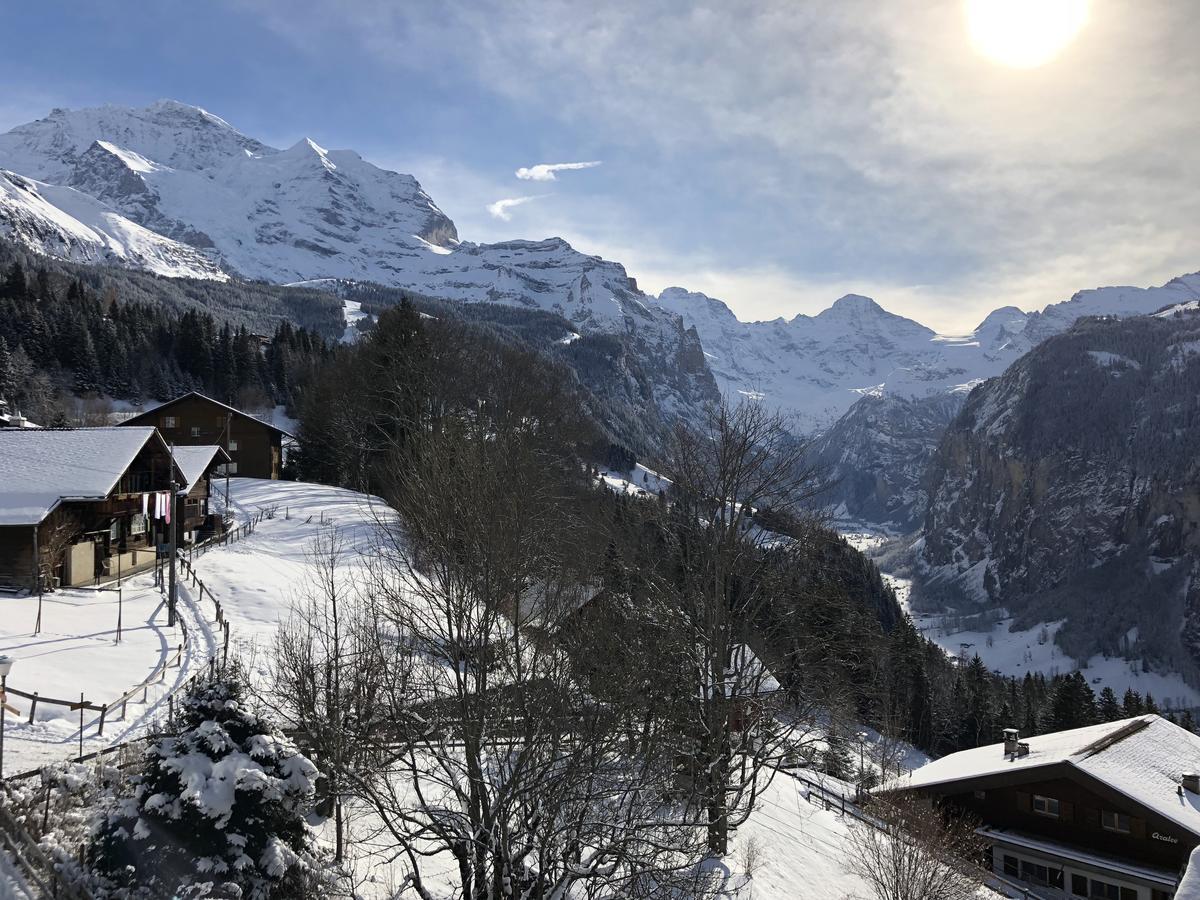 Chalet Bergkristall Wengen Luaran gambar